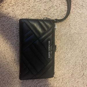 Michael kors double zip wallet